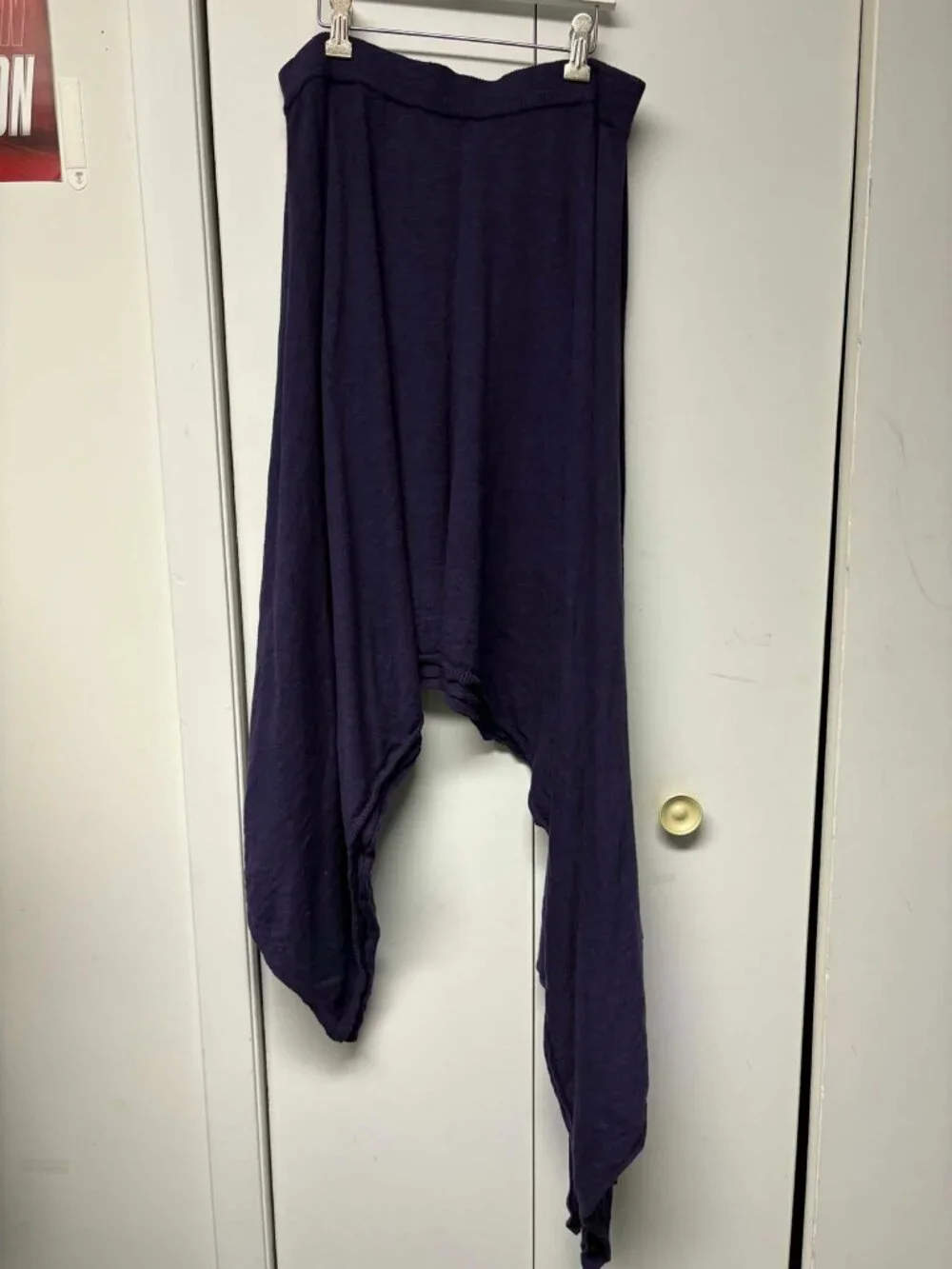 Free-est by Free People asymmetrical sweater knit skirt Medium Purple